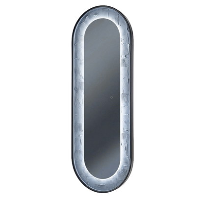 Oglinda LED de Perete, Naimeed D8005, Design Arcuit, 3  Nuante de lumina, Touch, 60x160 cm