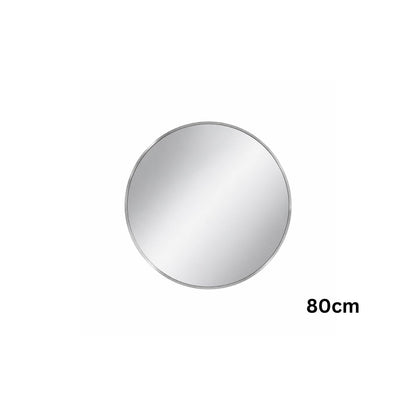 Oglinda de Perete, Naimeed D8014, Rama din Aluminiu, 50x70cm, argintiu