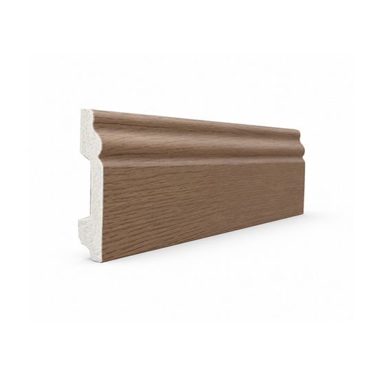 Plintă decorativă, polimer rigid, Naimeed D8108MARO, Maro, 230 × 6 × 1.1 cm