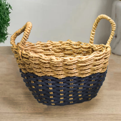 Cos Depozitare din Ratan, Model Impletit, Naimeed D825-L, 4.5L