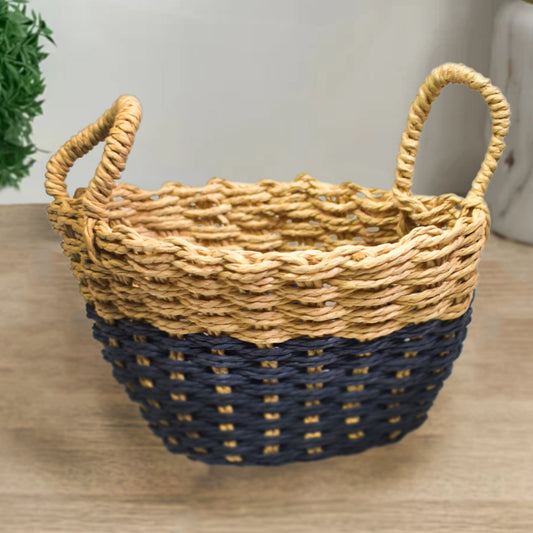 Cos Depozitare din Ratan, Model Impletit, Naimeed D825-L, 4.5L