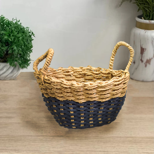 Cos Depozitare din Ratan, Model Impletit, Naimeed D825-S, 2.5L