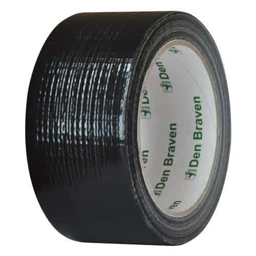 Bandă de rezistență, 50mm x 25m, neagră / D9062 - 221.ro