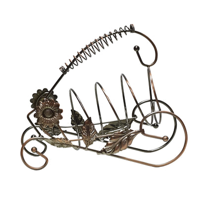 Suport metalic pentru sticla de vin, D982, 27cm
