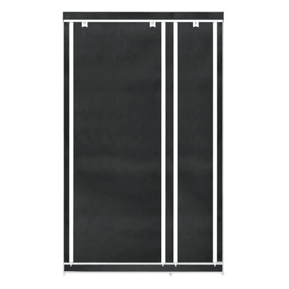 Dulap textil, 5 Compartimente, D9 Negru - 221.ro