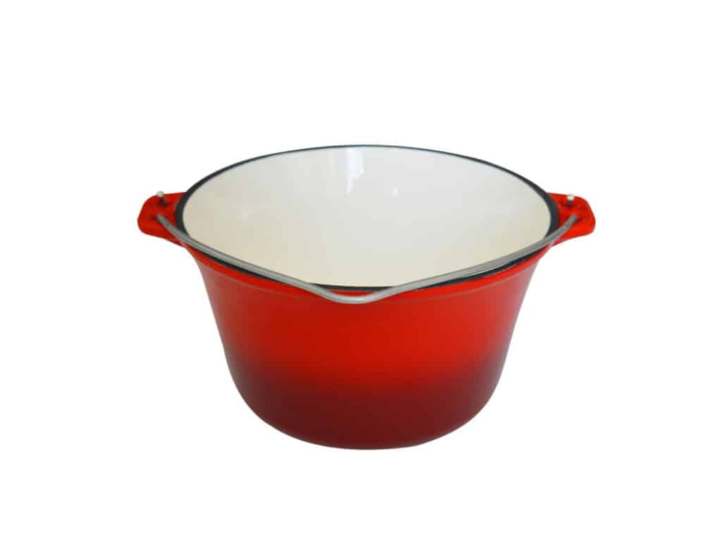 Ceaun din fonta emailata 22x13cm, capacitate 3l, HEINNER / DCN49293