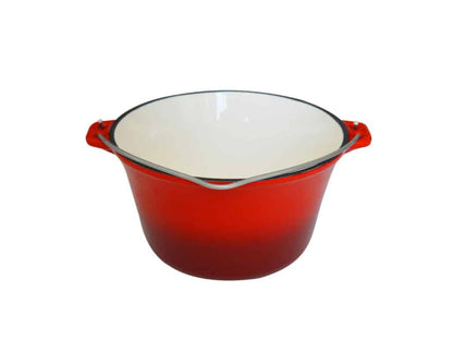 Ceaun din fonta emailata 22x13cm, capacitate 3l, HEINNER / DCN49293