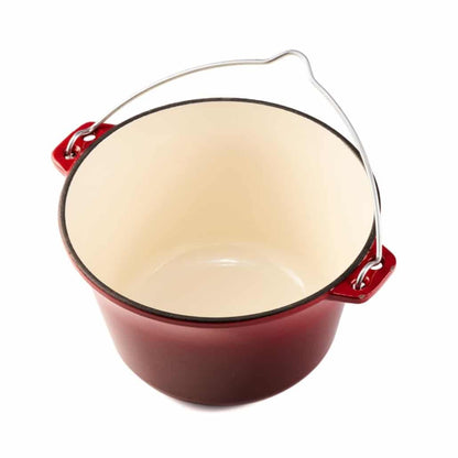 Ceaun din fonta emailata 37x17.5cm, capacitate 10l, HEINNER / DCN60791