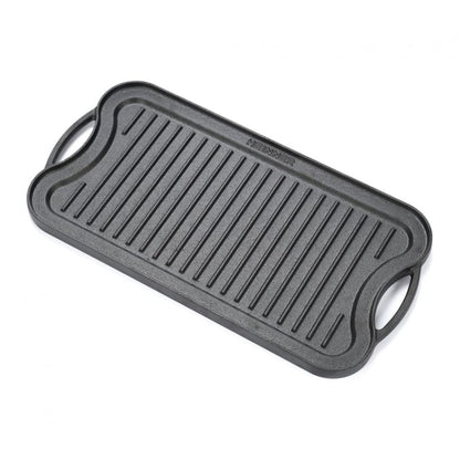 Tava grill/plita, din fonta pura, 51x26x2.5cm HEINNER / DCN65357