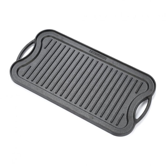 Tava grill/plita, din fonta pura, 51x26x2.5cm HEINNER / DCN65357