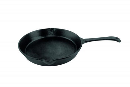Tigaie fontă pură, 25.5x4.5 cm, Heinner, negru / DCN69910