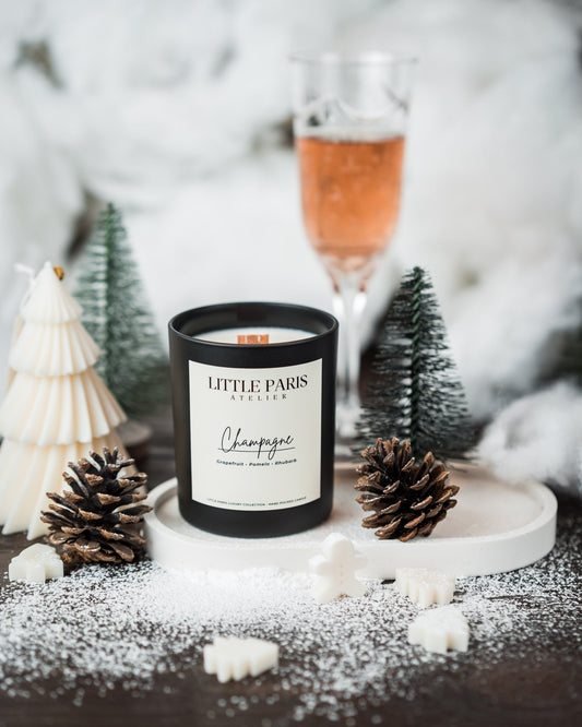 Lumânare parfumată Champagne - Grapefruit • Pomelo • Rubarbă