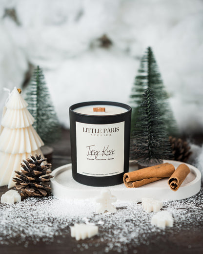 Lumânare parfumată Tipsy Kiss - Portocală • Scorțișoară • Condimente