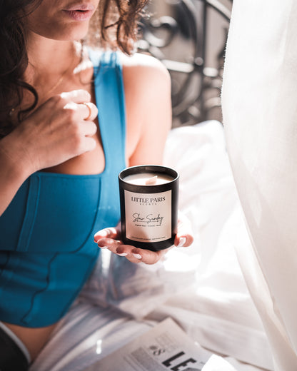 Lumânare parfumată Slow Sunday - Pară • Frezie • Mosc