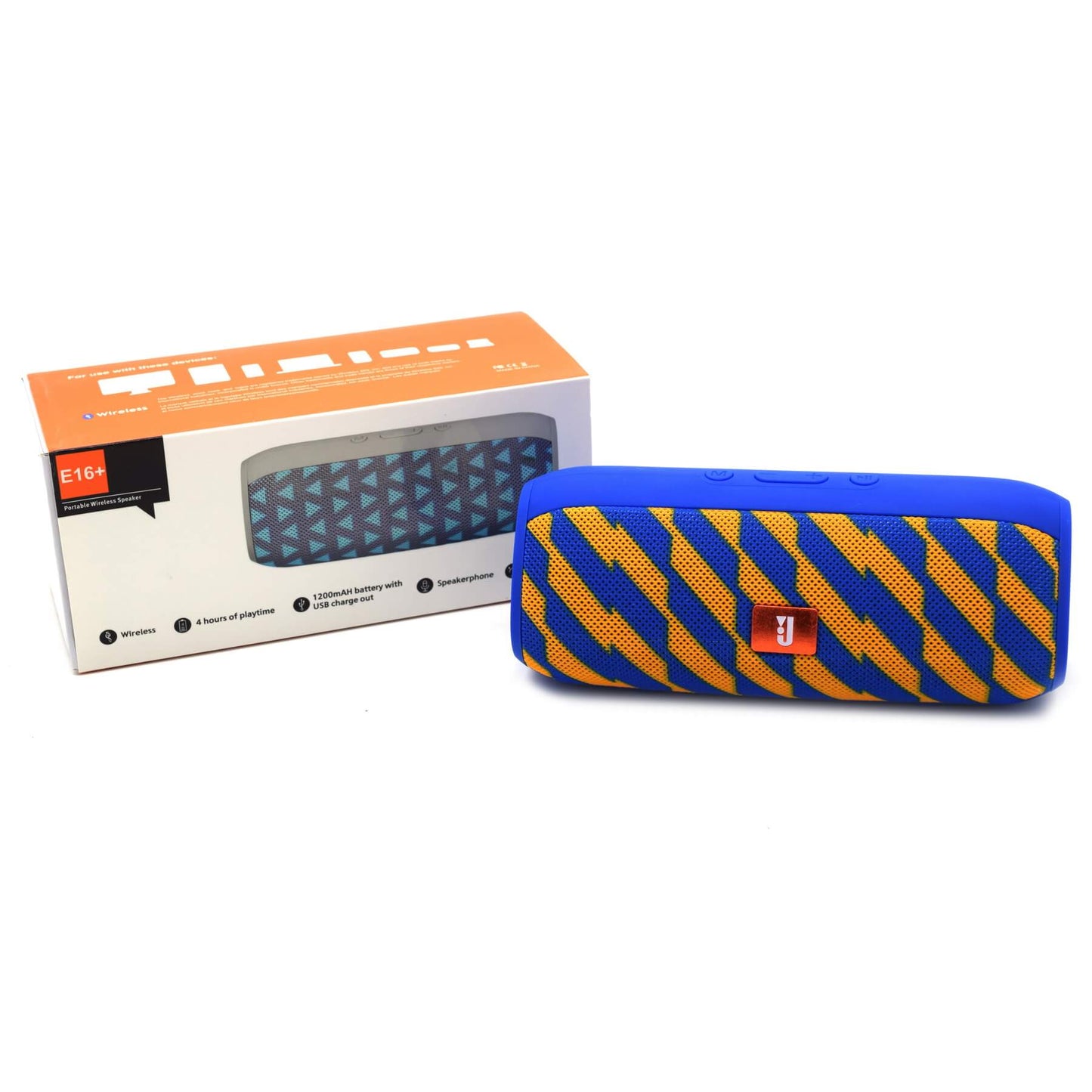 Boxa portabila J E16+, 1200mAh, Bluetooth 4.2, D1298