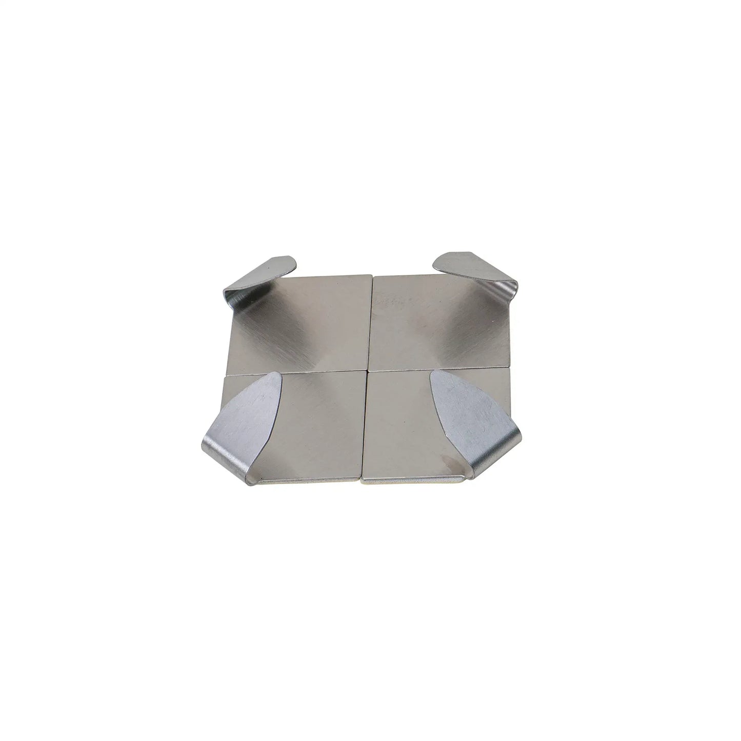 Set 4 cuiere din inox cu adeziv super rezisten Z-TOOLS / DSY 1037 - 221.ro