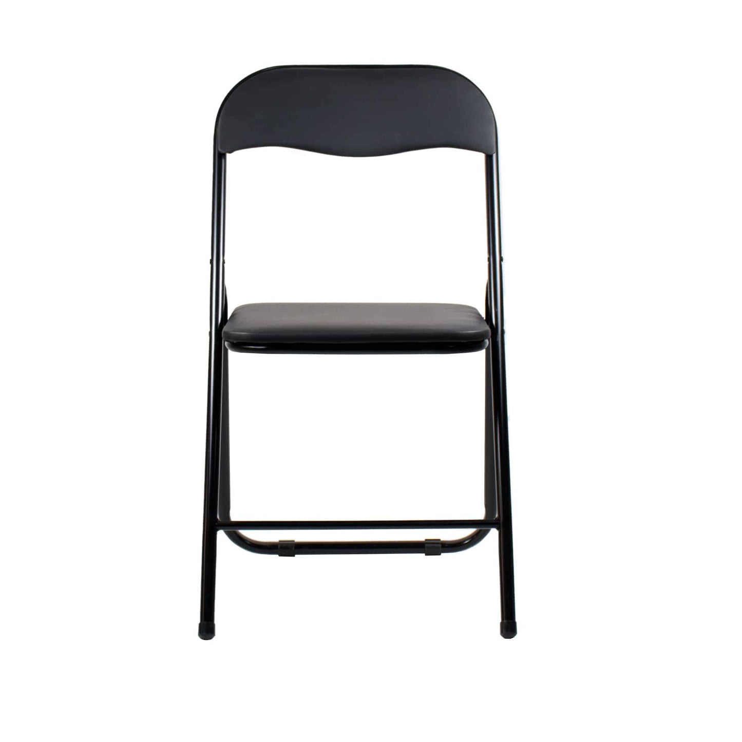 Masa plianta rotunda cu blat mdf, dimensiuni 60x65cm, alb (ZLN 6968) plus 4 x scaun bucatarie pliant (DSY 1115) / ZLN 6968_4S