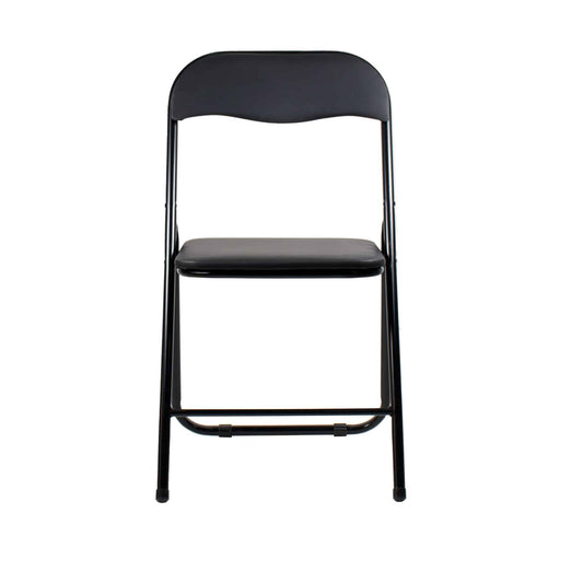 Masa plianta rotunda cu blat mdf, dimensiuni 60x65cm, alb (ZLN 6968) plus 4 x scaun bucatarie pliant (DSY 1115) / ZLN 6968_4S