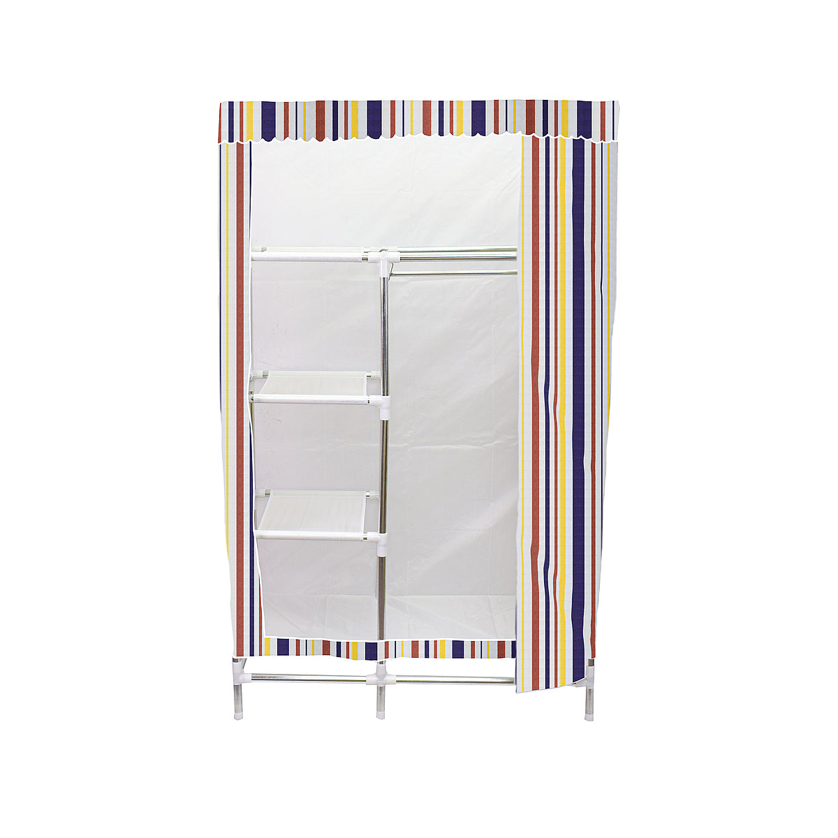 Dulap textil depozitare, schelet metalic, Naimeed D100, 175x47x110, multicolor1