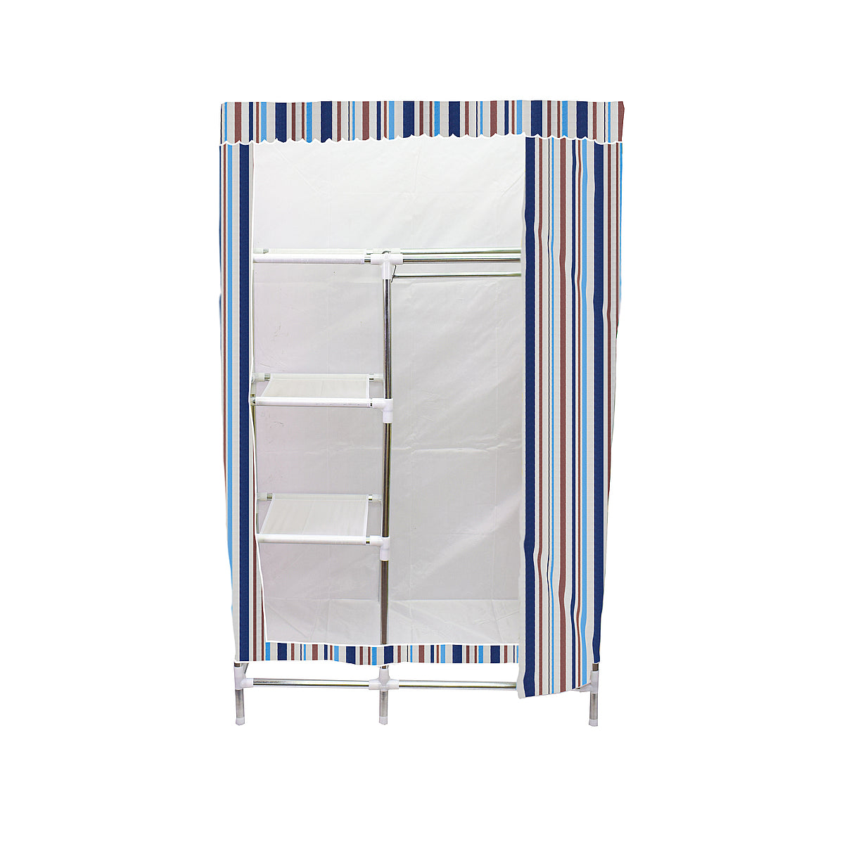 Dulap textil depozitare, schelet metalic, Naimeed D100, 175x47x110, multicolor2