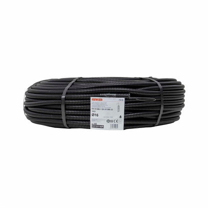 Tub flexibil, copex, cu fir de tragere, diametru 16mm, Gewiss, lungime 100ml / DX15116R