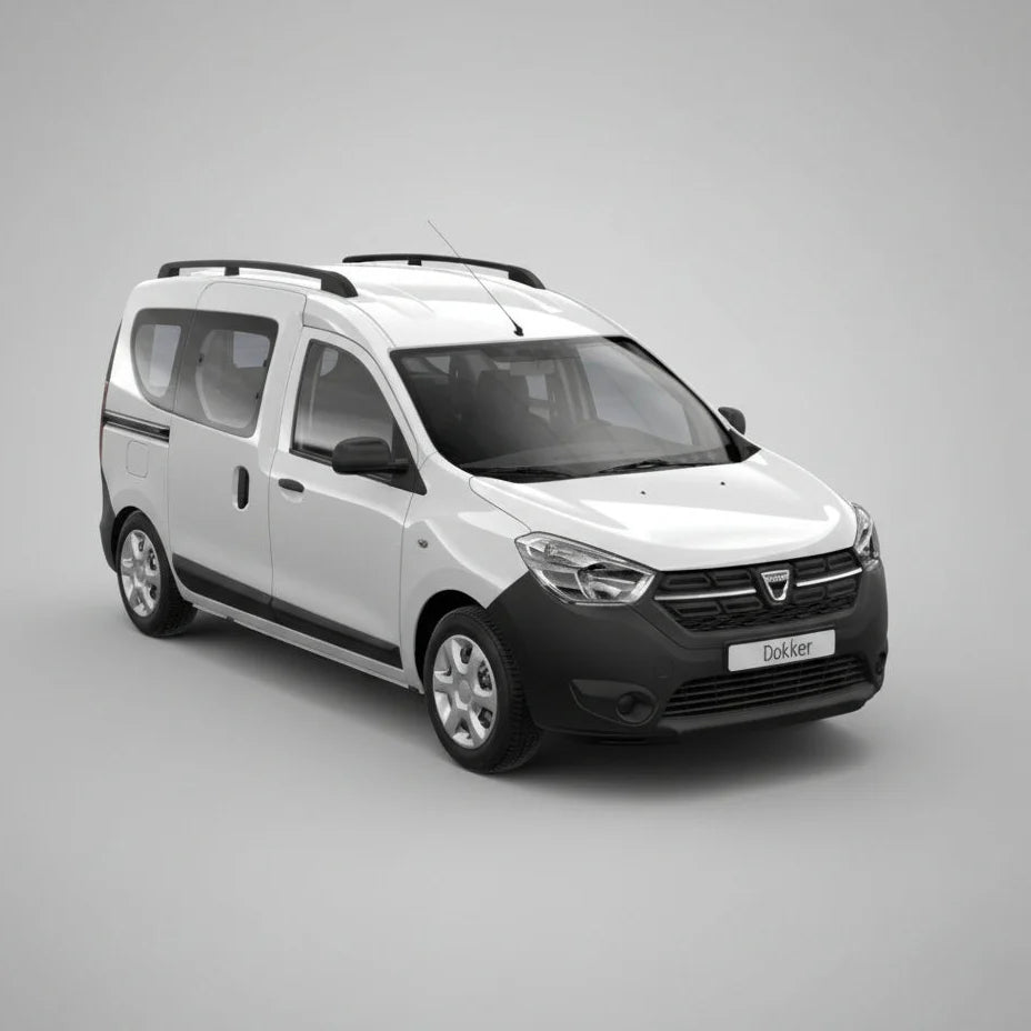 Covorase Tip Tavita Compatibile Dacia Dokker, Negru