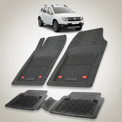 Covorase Tip Tavita Compatibile Dacia Duster I (2014 – 2017) , Negru