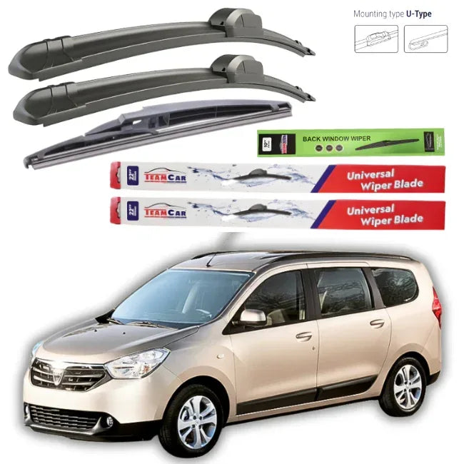 Ștergătoare Dacia Lodgy ESTATE, KOMBI 2012-2015 – Set Complet - 221.ro