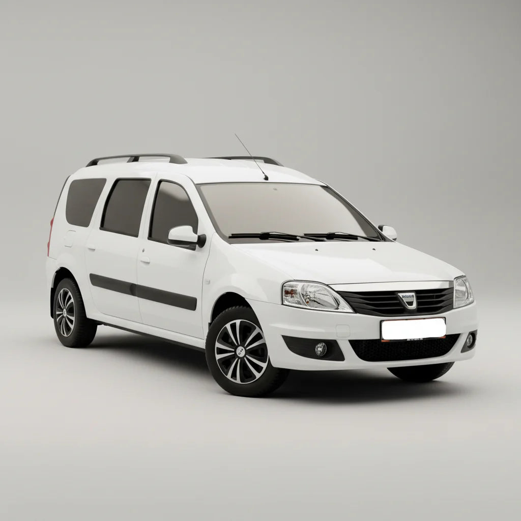 Covorase Tip Tavita Compatibile Dacia Logan MCV 2008-2012 , Negru