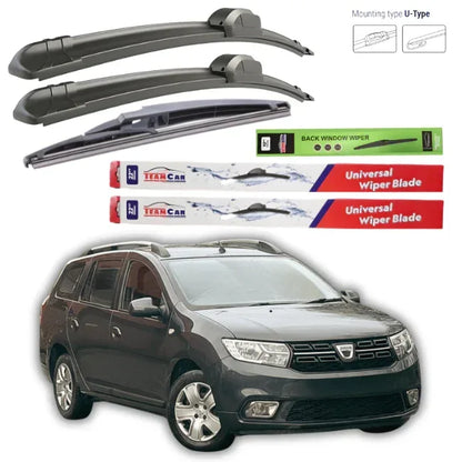 Ștergătoare Dacia Logan (MCV II) 2013-2015 – Set complet Flat - 221.ro