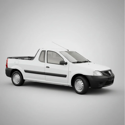 Covorase Tip Tavita Compatibile Dacia Logan Pick-Up (2008–2012) , Negru