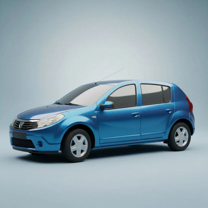 Covorase Tip Tavita Compatibile Dacia Sandero 2008-2012 , Red