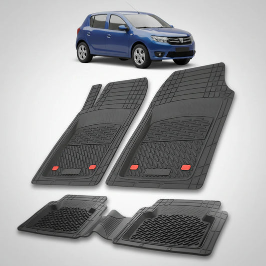 Covorase Tip Tavita Compatibile Dacia Sandero 2012-2016 , Negru