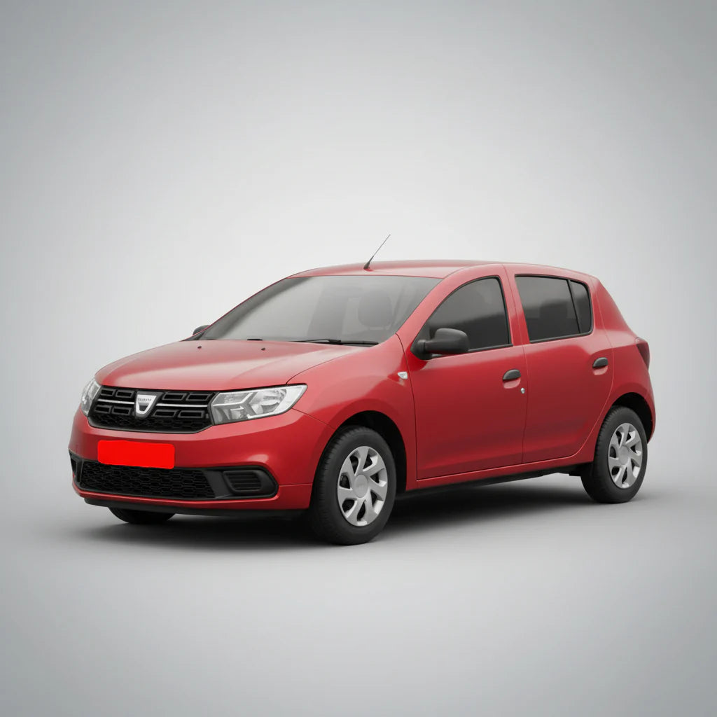 Covorase Tip Tavita Compatibile Dacia Sandero 2016-2020 , Red