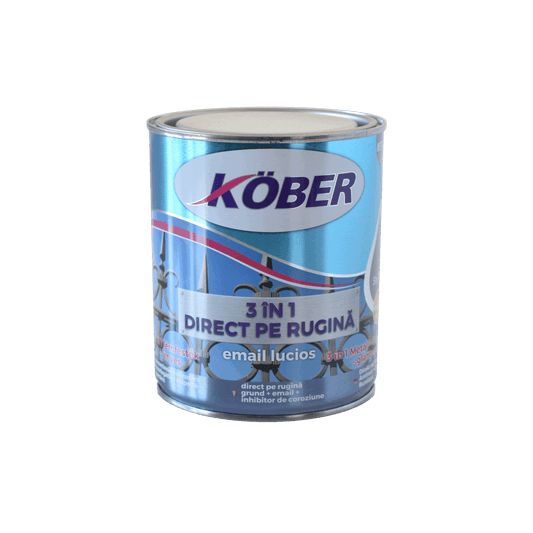 Email 3in1, direct pe rugina, hammer lovitura de ciocan, 2.5L, burn, KOBER / E81785-C2.5L