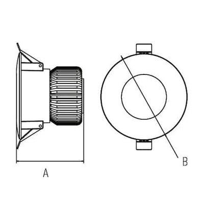 Spot led Horoz, Alexa-20w, 7000k, 200-265v / EXT 016-048-0020