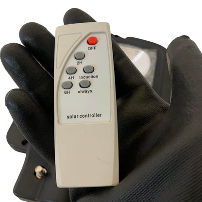 Lampa solara pentru iluminat stradal, Horoz Grand-50, 826 lm, 6400K, IP65, cu telecomanda si senzor de miscare / EXT 074-009-0050