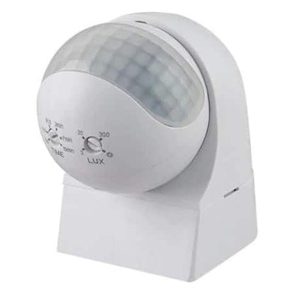 Senzor de miscare Tucson, HOROZ distanta de detectie 12 m, Alb, 220-240 V, IP44 / EXT 088-001-0009