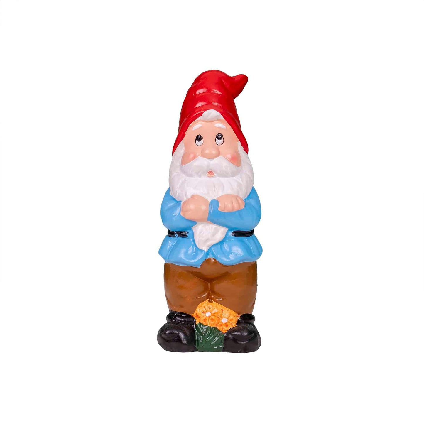 Pachet decor pentru gradina din ceramica, alba ca zapada si 2 x pitic / EXT 10387