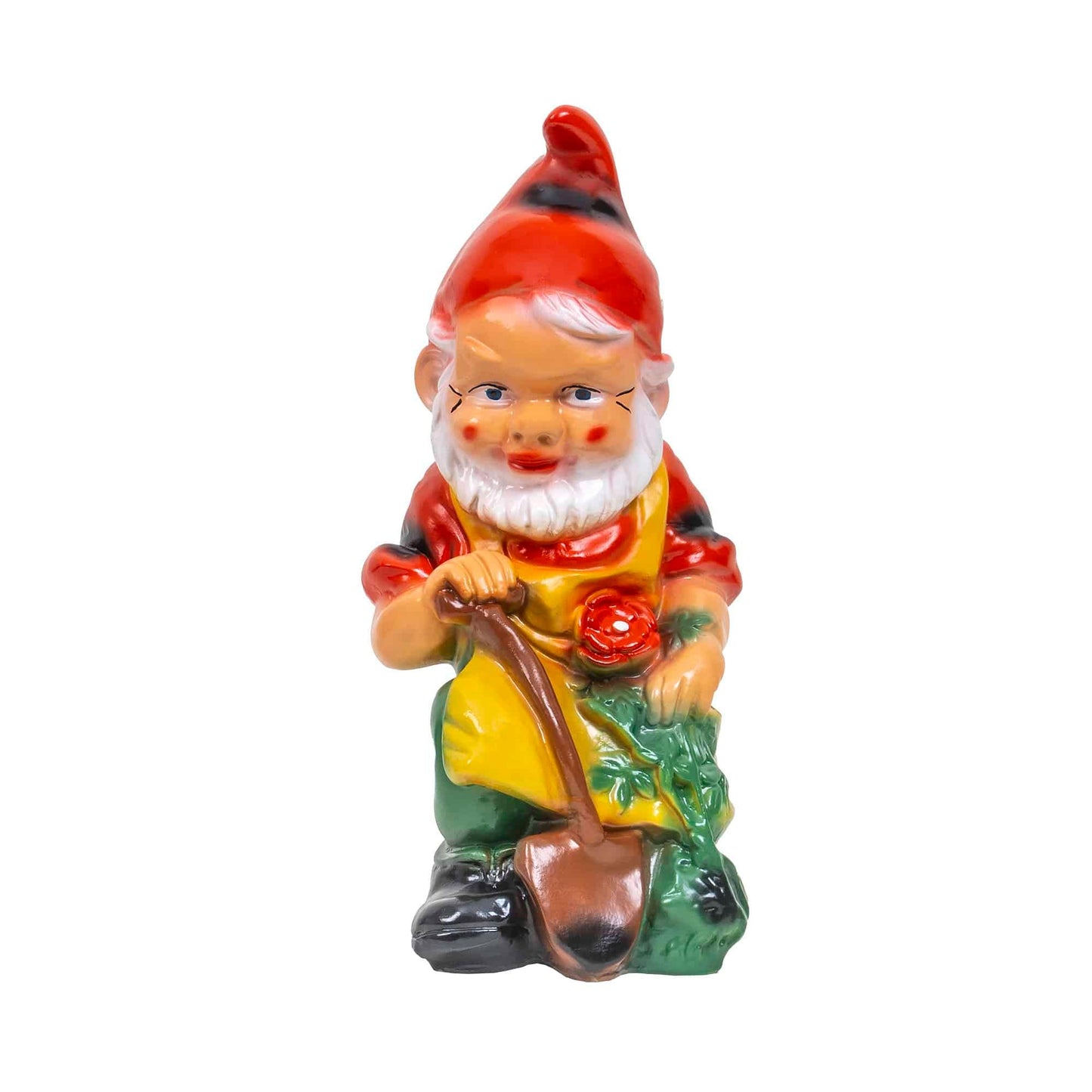 Pitic de gradina din ceramica, inaltime 38cm, model gradinar / EXT 10195