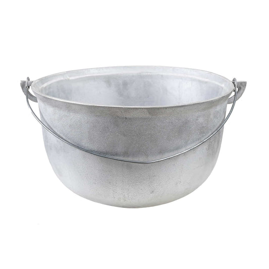 Ceaun tuci aluminiu alimentar, capacitate 15L, fund rotund / EXT 10303