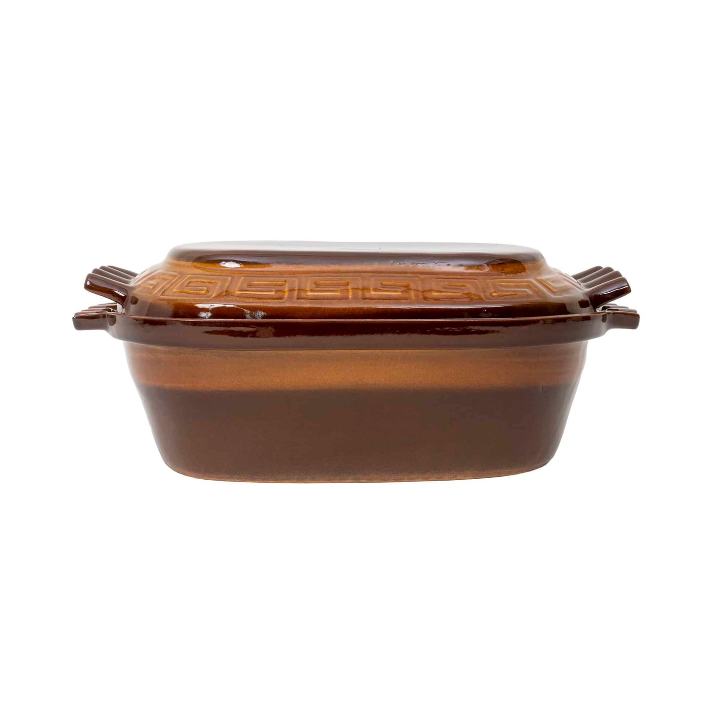 Vas roman glazurat, capacitate 6l, 41x27x16cm, maro Z-TOOLS / EXT 10364