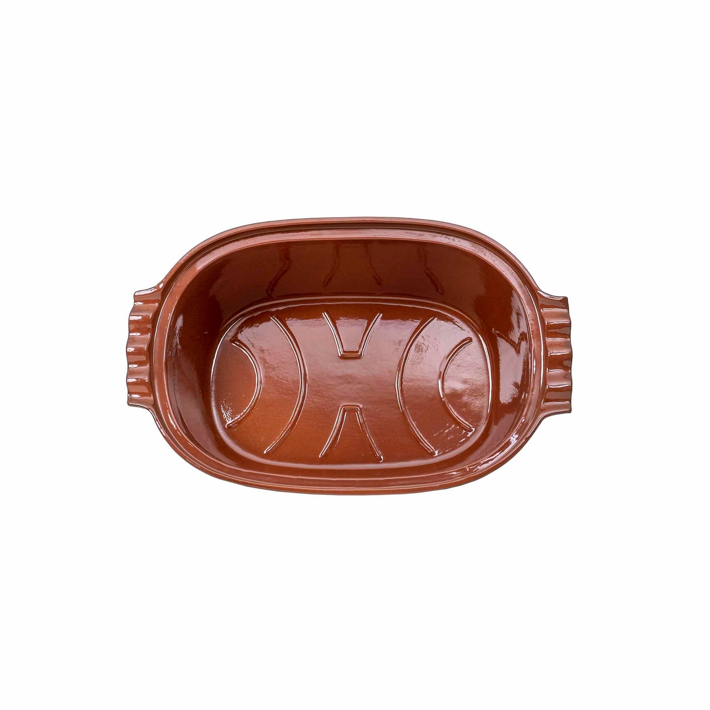 Vas roman glazurat, capacitate 6l, 41x27x16cm, maro Z-TOOLS / EXT 10364