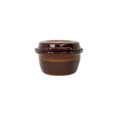 Vas roman glazurat, capacitate 4l, 35x25x16cm, maro Z-TOOLS / EXT 10365