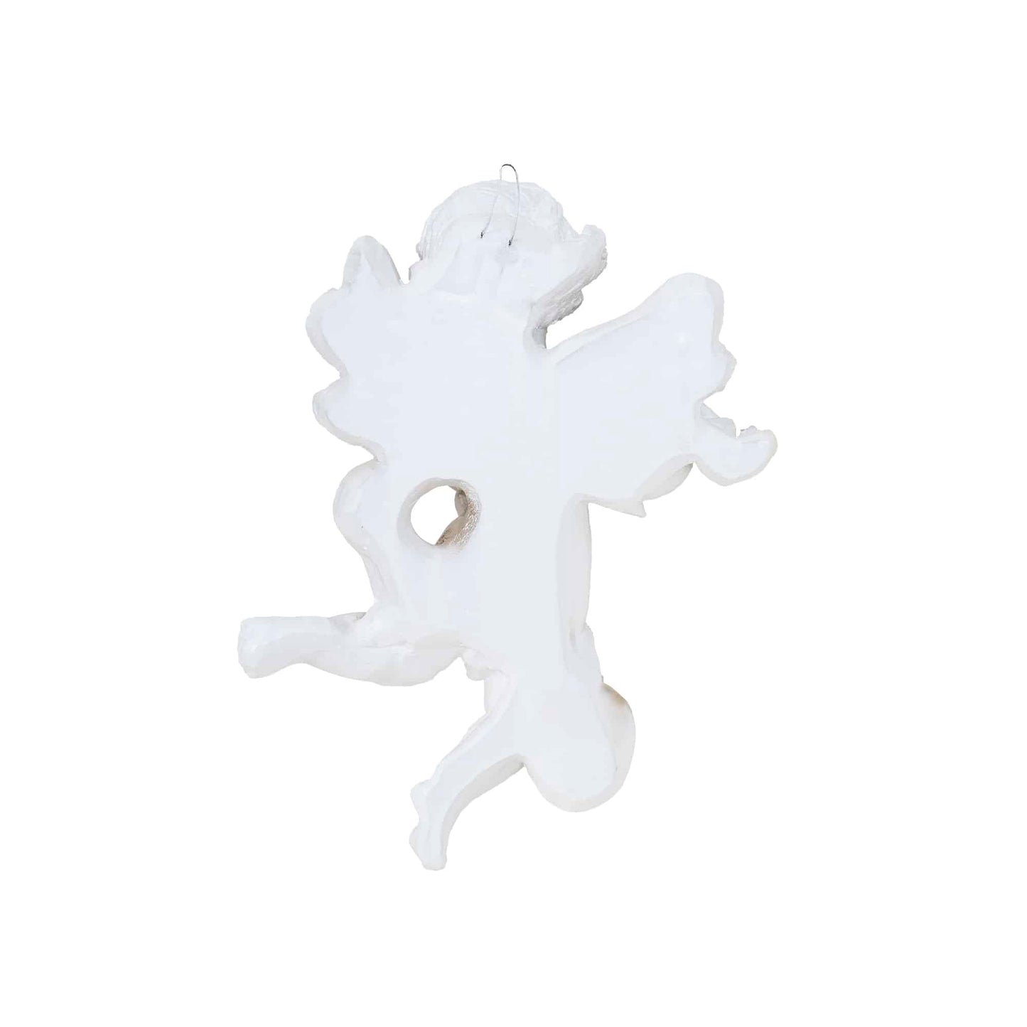 Decoratiune de perete, ingeras din ipsos, inaltime 30cm / EXT 10367