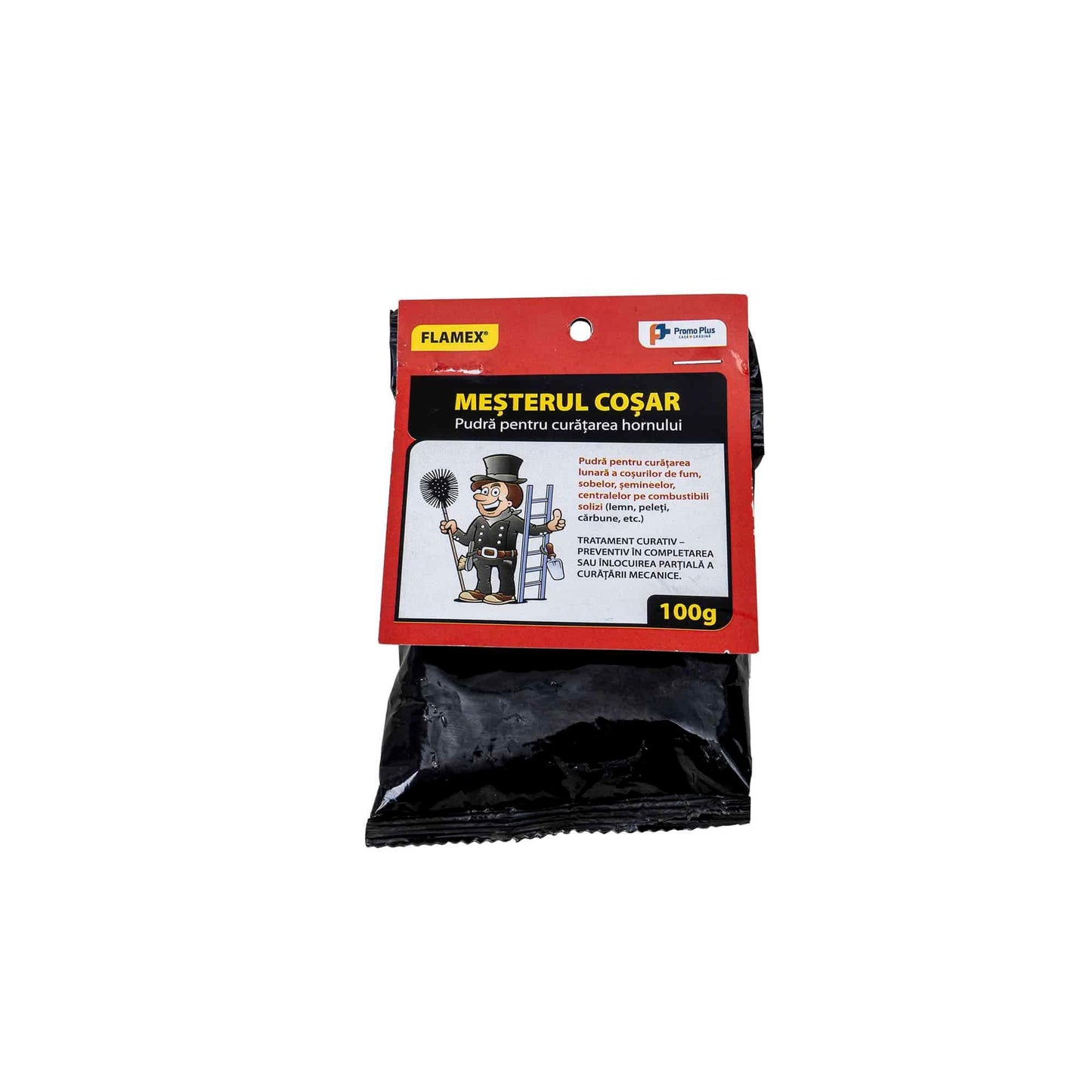 Pudra pentru curatare cosului de fum, 100g Z-TOOLS / EXT 10370 - 221.ro