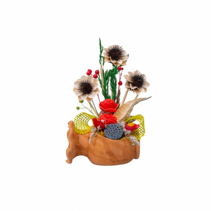 Aranjament, ulcior mic cu flori / EXT 10392 - 221.ro