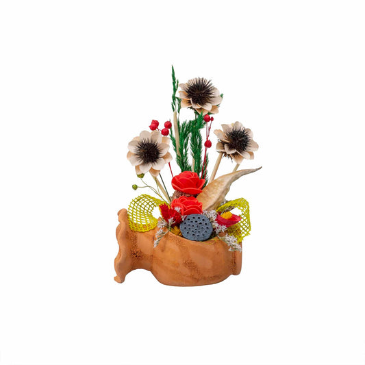 Aranjament, ulcior mic cu flori / EXT 10392 - 221.ro