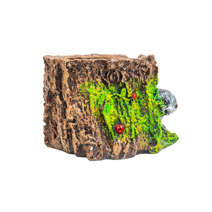 Ghiveci din ceramica, model buturuga cu iepure, 30x23cm / EXT 10398