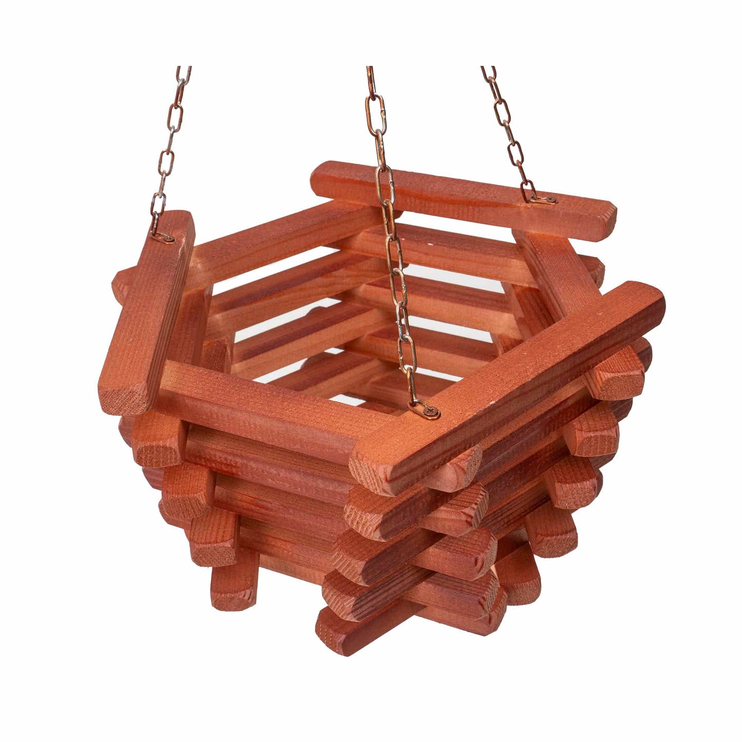 Ghiveci de flori suspendat, din lemn, 30x15cm Z-TOOLS / EXT 10518